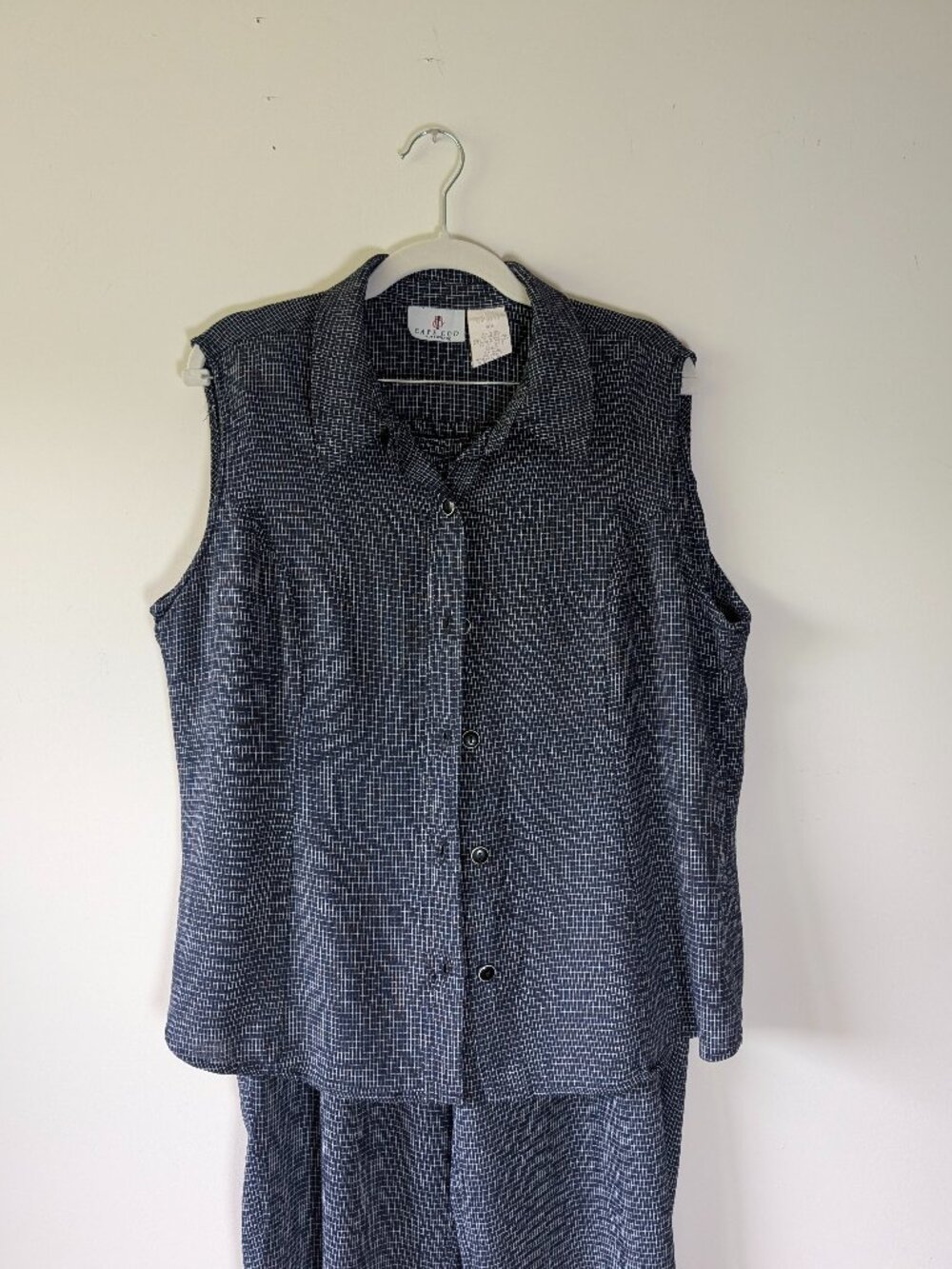 Cape Cod Sportswear 2‑Piece Set Top & Pants  L/M Rayon Blend